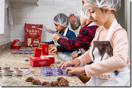 Aula Fábrica da Sabor Chocolate-divulgação
