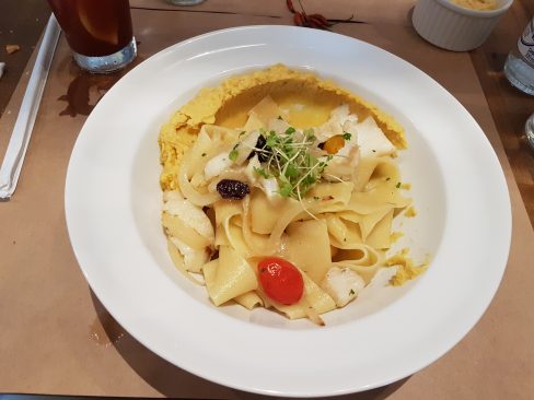 Papardelle com Bacalá